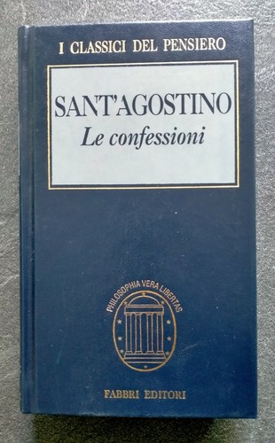 Sant agostino confessioni - le,