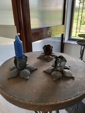  porta candela in ferro