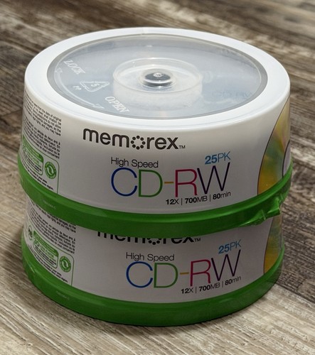 Memorex confezione da - x2, cd-rw