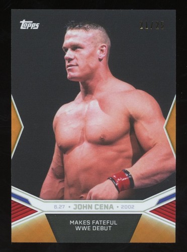 2025 topps wwe john cena - topps,