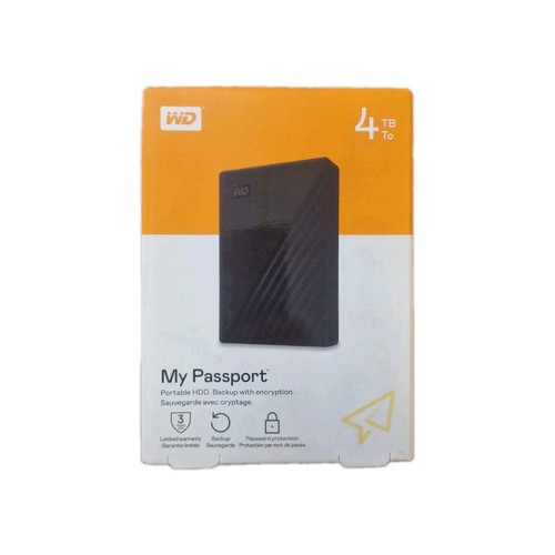 4tb passport hard disk - wd,