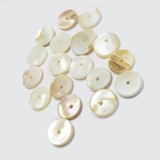 Perle di conchiglie dischi