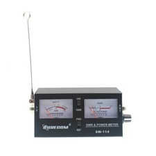 Surecom SW-114 100W SWR/RF/Field Strength Test Misuratore di Potenza con Antenna