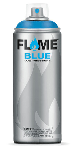Vernice spray blu fiamma - vernice,