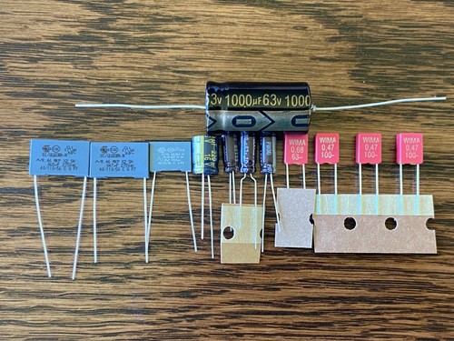 Dual 604 recap kit - cs,