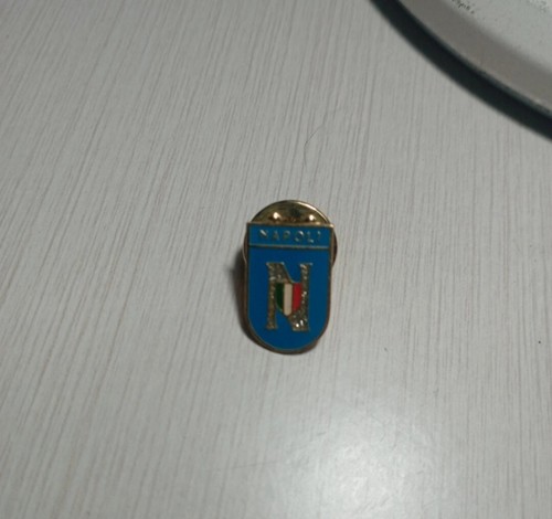 Spilla ssc napoli argento - napoli, 800