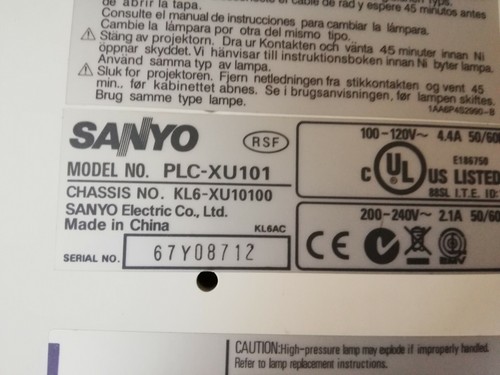 Videoproiettore sanyo - videoproiettore,