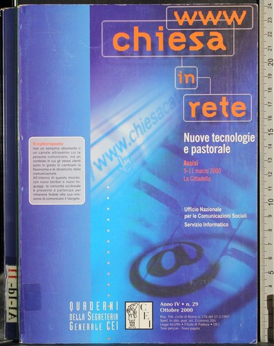 Www chiesa rete nuove - www, rete.