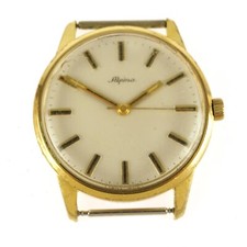 Orologio vintage alpina oro - vintage,