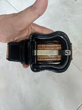 Cintura Fendi Vera Pelle Vintage  95 cm Belt Cinta Donna Made in Italy 