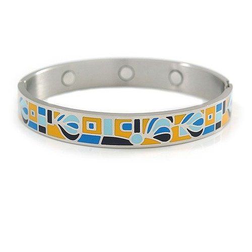 Bracciale magnetico acciaio - bracciale, in