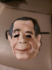 Maschera Carnevale Prodi politica Vintage Anni 90 Maschera Lattice