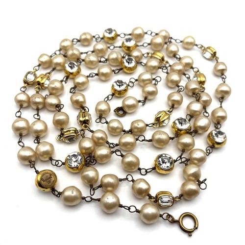 Collana vintage chanel barocco - chanel,