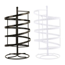 Porta orecchini, espositore per gioielli girevole a 360° per vetrine da