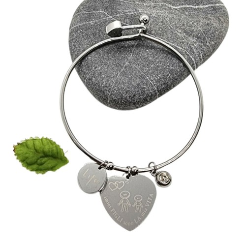 Bracciale donna cuore - da,