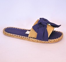 Ciabatta-espadrillas fiocco