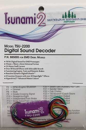 Soundtraxx 885005 emd diesel - soundtraxx,