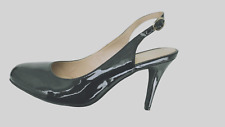 SCARPE DONNA DECOLLETE TACCO ALTO NERO LUCIDO CON CINTURINO TAG 37 BY CONBIPEL