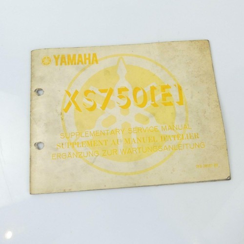 Yamaha 750 manuale - 750, e