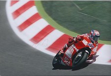 Casey Stoner Signed Autograph MotoGP 12x8 Photo + COA Ducati World Champion
