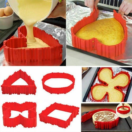 Set pezzi stampo - 4, torta