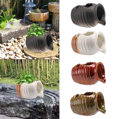 Vaso terracotta con fontana - vaso,