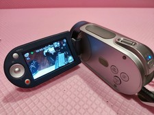 Videocamera digitale Samsung VP-MX20, con alimentatore e batteria