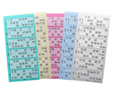 Biglietti bingo sistema da - biglietti,