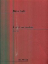 7 PEZZI PER BAMBINI. PIANOFORTE MUSICA ROTA, NINO RICORDI 2011