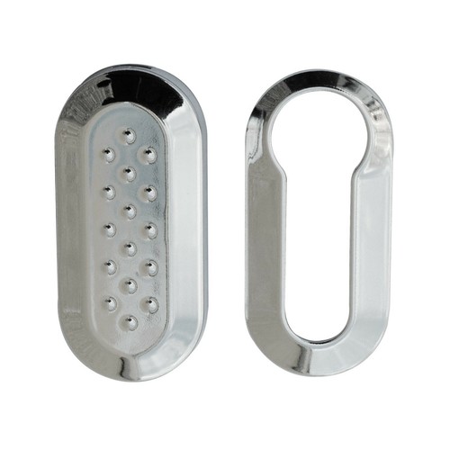 Guscio cover chiave cromata - guscio,