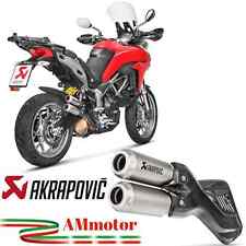 Akrapovic Ducati Multistrada 950 2020 Terminale Di Scarico Per Moto In Titanio