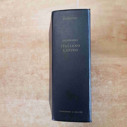 Dizionario italiano latino - italiano,