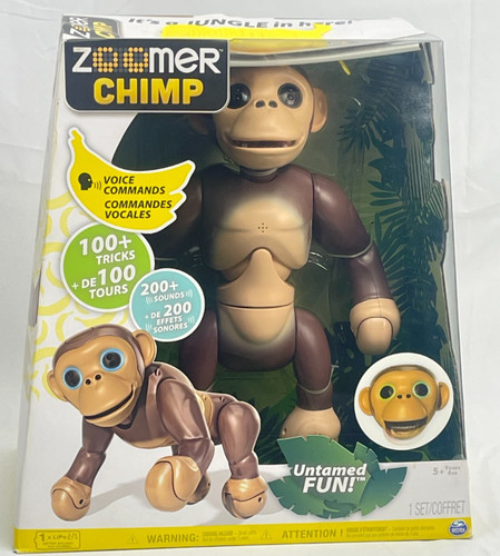 Spin master zoomer scimpanzé - master,