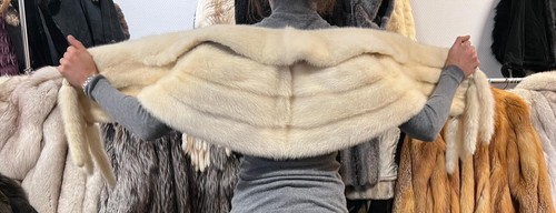 Nerzcape bianco visone - nerzcape, bolero