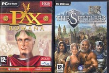 PAX ROMANA +  THE SETTLERS PC