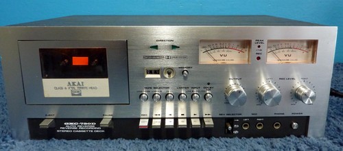Akai gxc 730d stereo cassette - akai, gxc-730d