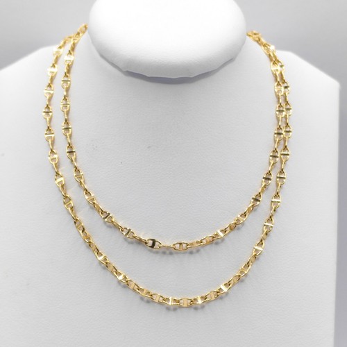 Collana oro 18kt 750 massiccia - oro,