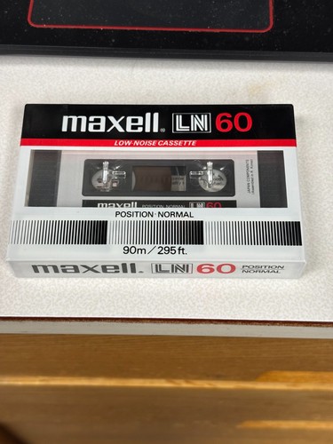 Maxell ln60 audio cassette - maxell,