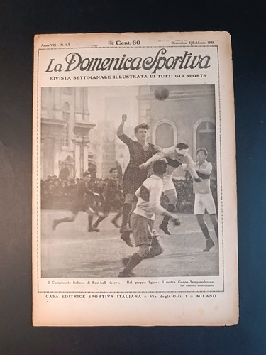 Rivista domenica sportiva - la,