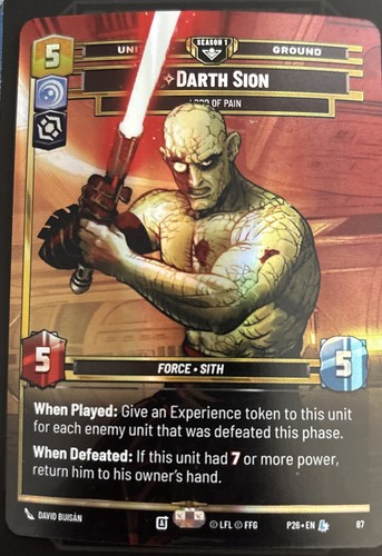 Darth sion signore del - darth,