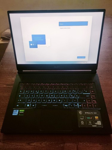 Notebook msi stealth - msi,
