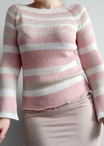 Maglione donna blumarine rosa - maglione,