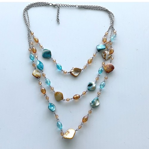 Collana conchiglia vetro - conchiglia,