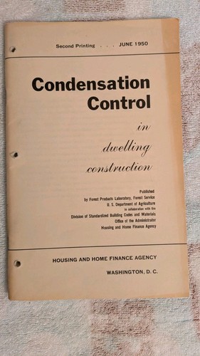 Condensation control - condensation, in