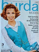 vecchio quaderno moda Burda
