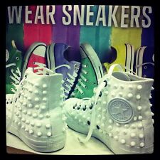 Converse Bianche Alte