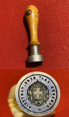 Timbro secco regio esercito - a,