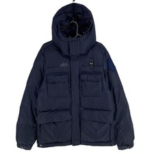 Blauer Giacca Puffer Imbottita