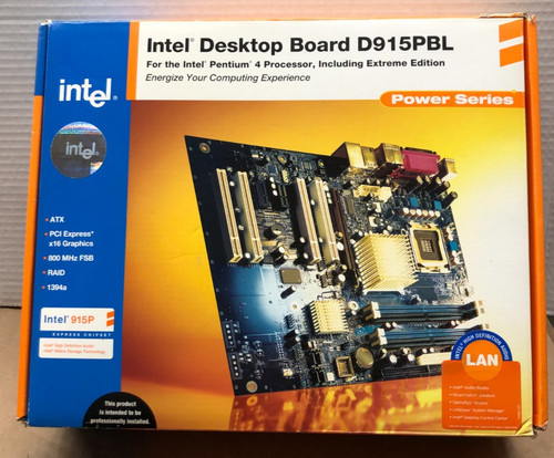 Scheda desktop intel d915pbl - scheda,