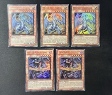 Yu-Gi-Oh!Set 5X SDCC-IT001/002 Drago Lucepulsar + Drago Fiammanera 1ª Ed. Yugioh